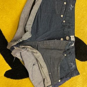One Teaspoon bandits denim shorts